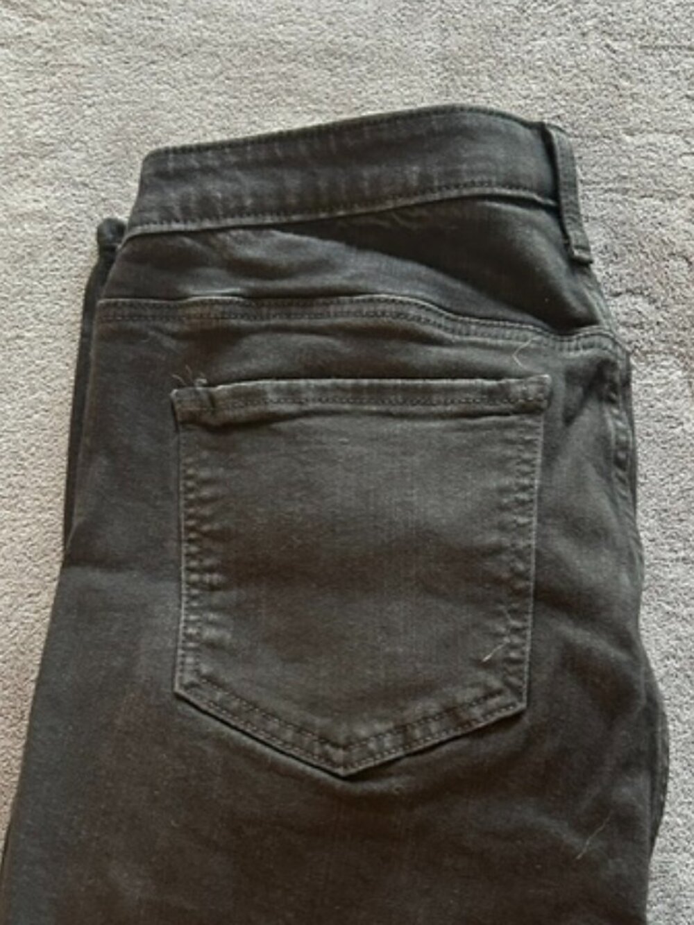 High Waisted Skinny Crop Jeans